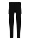 Stretch Sateen Ergonomic Lens Double Cargo Straight Pants Black - CP COMPANY - BALAAN 2