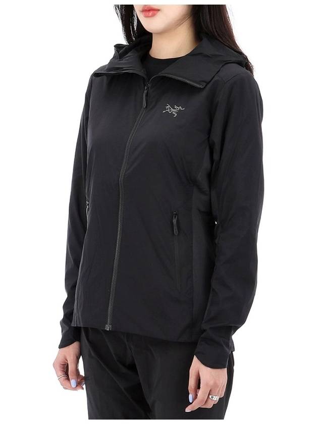 Atom Lightweight Hooded Jacket Black - ARC'TERYX - BALAAN 4