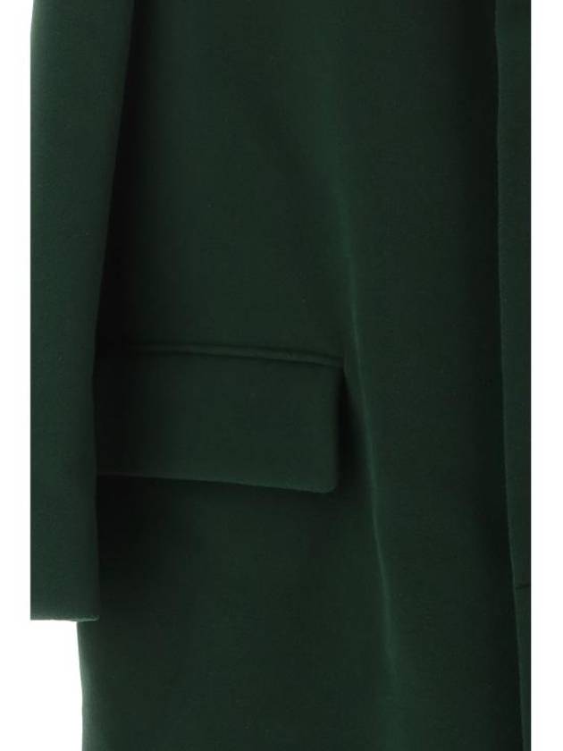 Notched Lapel Single Breasted Single Coat Green - MARNI - BALAAN 4