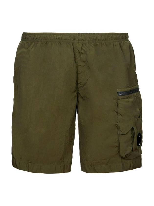 Eco Chrome R Utility Swim Shorts Green - CP COMPANY - BALAAN 1