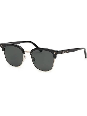 Eyewear Polarized Gold-Rimmed Sunglasses Black - BALLY - BALAAN 1