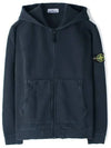 Stone Island Hooded Sweatshirt 811563341 V0120 Blue - STONE ISLAND - BALAAN 2