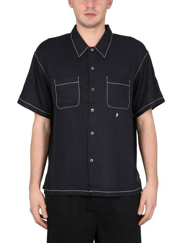 Stüssy Shirt With Contrast Stitching - STUSSY - BALAAN 1