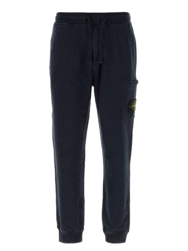 Wappen Patch Cargo Jogger Track Pants Navy - STONE ISLAND - BALAAN 3