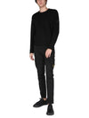 Shadow Project Wappen Patch Knit Top Black - STONE ISLAND - BALAAN 4