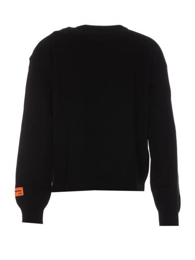 Sweater HMHE013F23KNI003 1009 black - HERON PRESTON - BALAAN 3