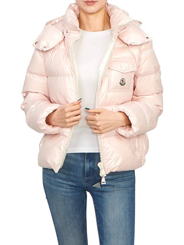 Andro Down Padded Jacket Pink - MONCLER - BALAAN 6