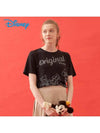 Graphic Printing Boat Neck Cotton Short Sleeve Round T-Shirt HL2LTS101 - DISNEY GOLF - BALAAN 2