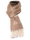 Wsklause Cashmere Muffler Brown - MAX MARA - BALAAN 2