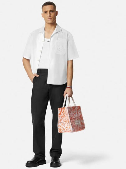 VERSACE INFORMAL SHIRT HOLIDAY PRINT AND SHELL E - VERSACE - BALAAN 2