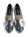 2ES383 F76 AG Silver cute printed high heel espadrille - KENZO - BALAAN 2