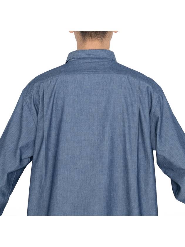 Regular collar chambray shirt - NANAMICA - BALAAN 4