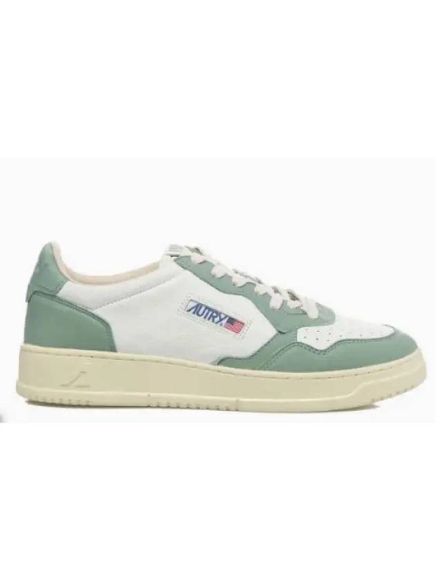 Medalist Bicolor Low Top Sneakers Green - AUTRY - BALAAN 2