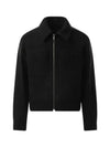 Belted blouson black W243JP21968B - WOOYOUNGMI - BALAAN 1