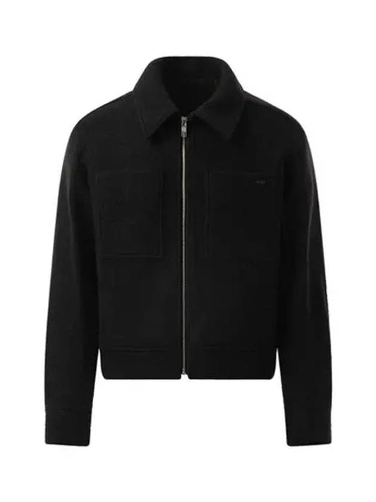 Belted blouson black W243JP21968B - WOOYOUNGMI - BALAAN 1