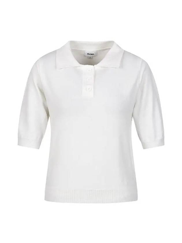Polo collar short sleeve knit MK4MP301 - P_LABEL - BALAAN 7