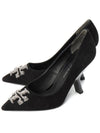 Eleanor Square Pumps Heel Black - TORY BURCH - BALAAN.