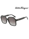 Eyewear Square Sunglasses Black - SALVATORE FERRAGAMO - BALAAN 3