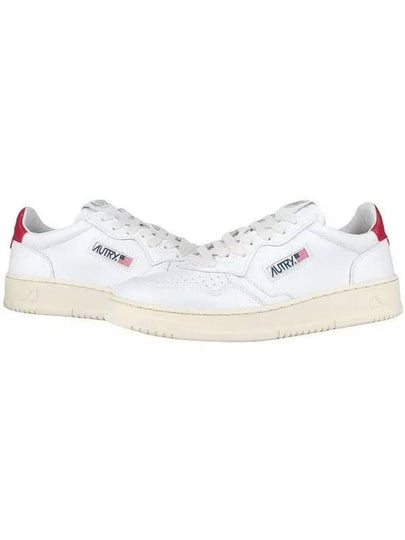 Medalist Red Tab Low Top Sneakers White - AUTRY - BALAAN 2