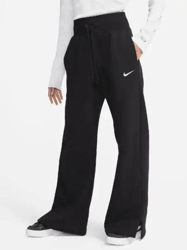 Women s Sportswear Phoenix Fleece HR Pants Wide 010 - NIKE - BALAAN 1