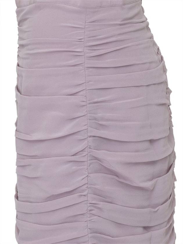 Airrush back slit miniskirt WP31BLISH PUR17 - IRO - BALAAN 5