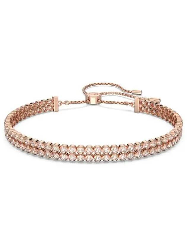 Subtle Crystal Bracelet Rose Gold - SWAROVSKI - BALAAN 3