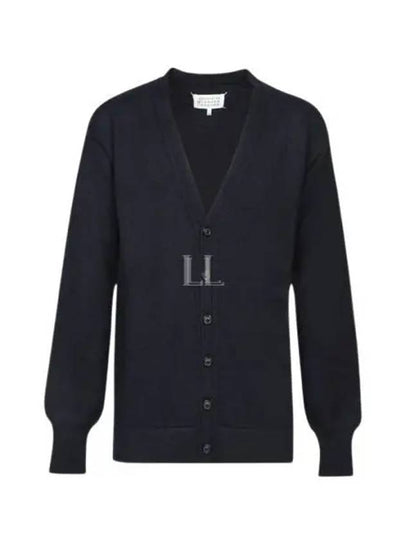 V-Neck Cardigan Black - MAISON MARGIELA - BALAAN 2