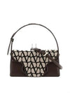 Toile Iconographe Shoulder Bag Black Beige - VALENTINO - BALAAN 2