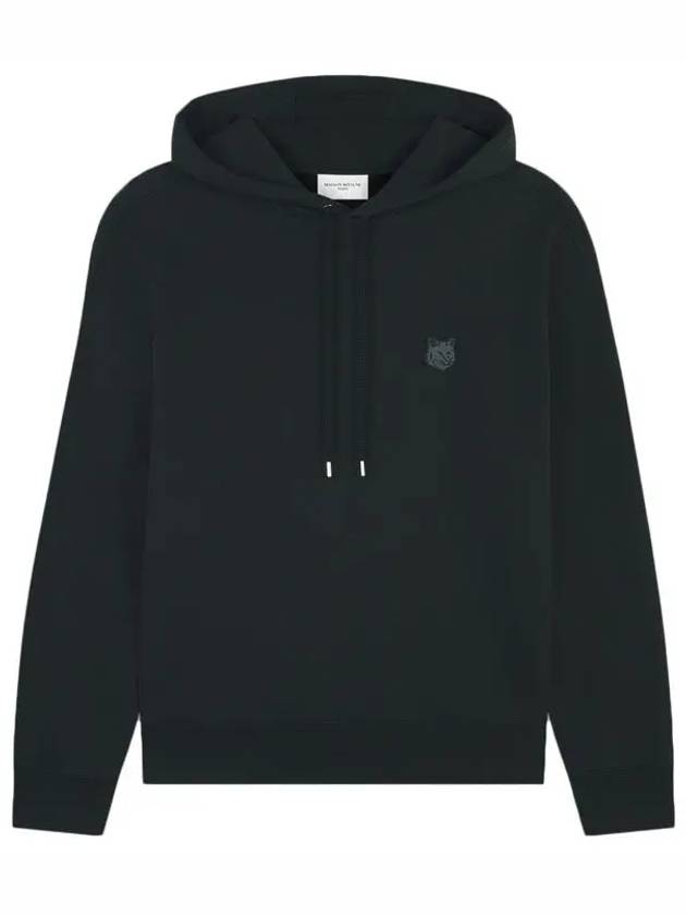 Bold Fox Head Patch Oversize Hoodie Black - MAISON KITSUNE - BALAAN 5