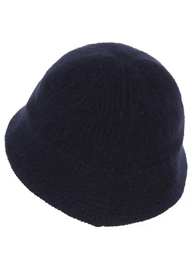 Women’s Knit Bucket Hat 8502LXAKNAVY - BLACK&WHITE - BALAAN 3