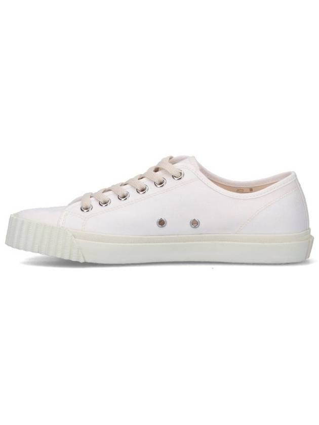 Tabi Cotton Low Top Sneakers White - MAISON MARGIELA - BALAAN 4