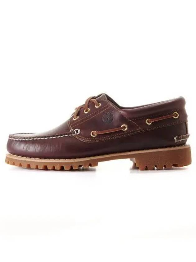 Men s Classic 3 Eye Boat Shoes Lug Out Sole Burgundy 50009 648 - TIMBERLAND - BALAAN 1