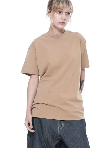 Women s TSHT BE Tension Span Short Sleeve T Shirt Beige - CHANCE'S NOI - BALAAN 1