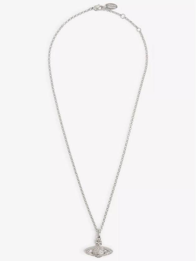 Mini Bas Relief Pendant Necklace Silver - VIVIENNE WESTWOOD - BALAAN 5