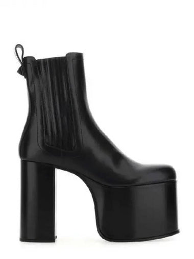 Club calfskin platform boot heels 270226 - VALENTINO - BALAAN 1