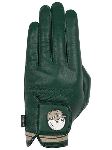 Men s Ball Marker Left Hand Glove GREEN MAN - MALBON GOLF - BALAAN 1