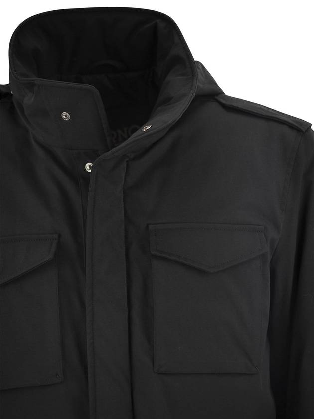 Jacket PI001098U 12531 9300 BLACK - HERNO - BALAAN 5