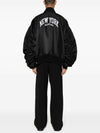 New York Embroidery Bomber Jacket Black - BALENCIAGA - BALAAN 3