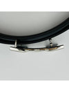 Reversible Leather Strap 32mm Belt Black - HERMES - BALAAN 4