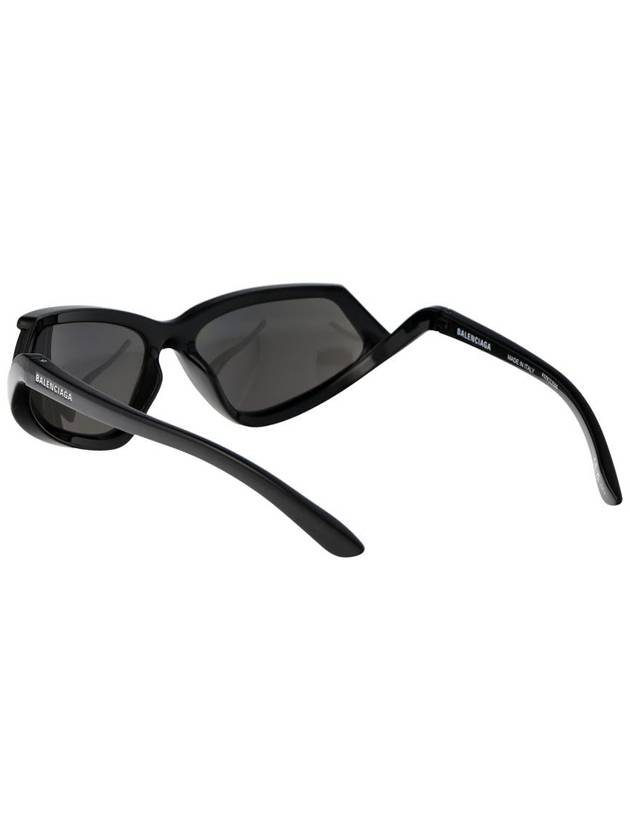 Eyewear Side Expand Mirror Oval Frame Sunglasses - BALENCIAGA - BALAAN 5