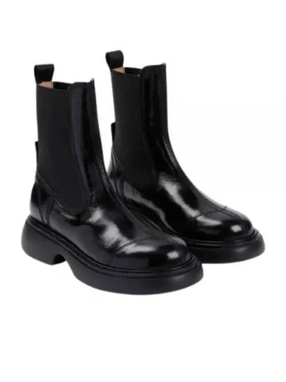 Everyday Mid Chelsea Boots Black - GANNI - BALAAN 2