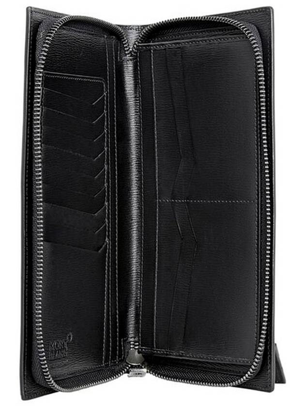 Westside Zipper Long Wallet Black - MONTBLANC - BALAAN 5