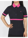 Golf Moira Short Sleeve Polo Shirt Navy - J.LINDEBERG - BALAAN 2