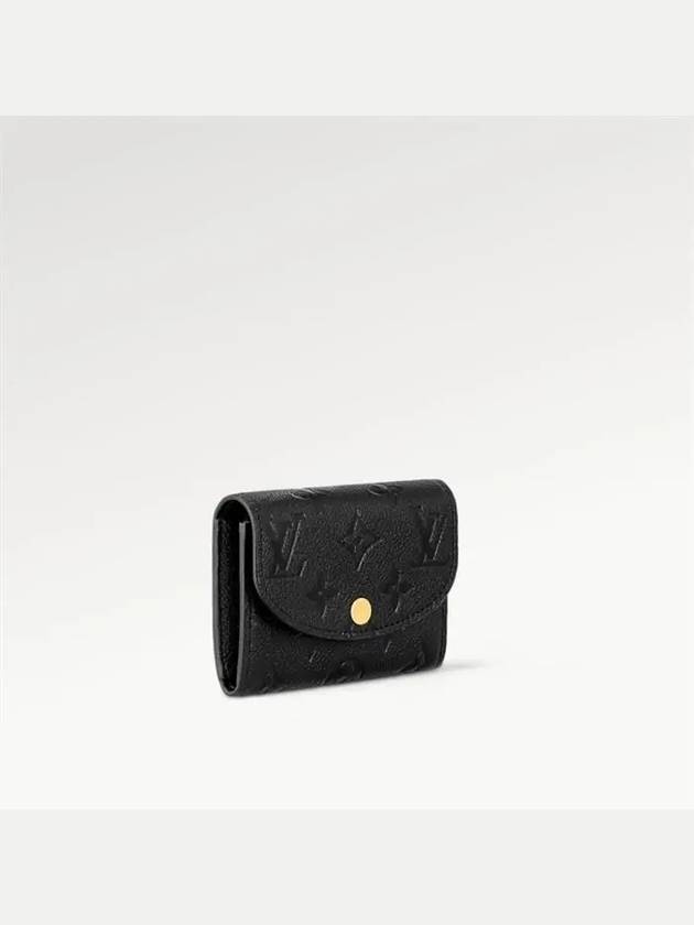 Rosalie Monogram Coin Purse Black - LOUIS VUITTON - BALAAN 3