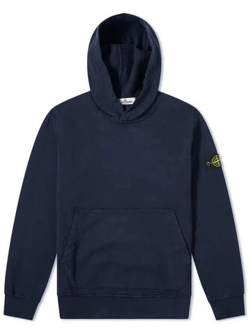 12th Anniversary Kids Waffen Hoodie Dark Blue 741661640 V0028 - STONE ISLAND - BALAAN 1