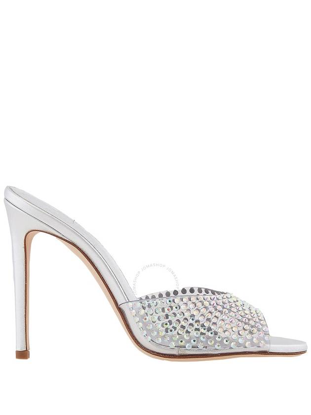 Paris Texas Ladies Iridescent Crystal Holly PVC Stiletto Mules, Brand Size 36 ( US Size 6 ) - PARIS TEXAS - BALAAN 1