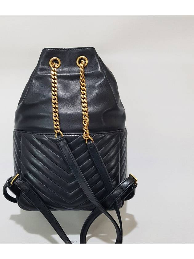 Joe leather backpack - SAINT LAURENT - BALAAN 5