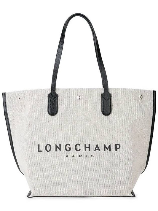 Roseau L Tote Bag Black - LONGCHAMP - BALAAN 2