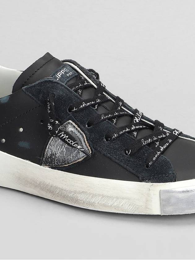 Foxy Lamine Low Top Sneakers Black - PHILIPPE MODEL - BALAAN 6