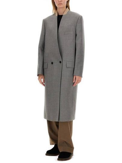 WOOL COAT - MOSCHINO - BALAAN 2